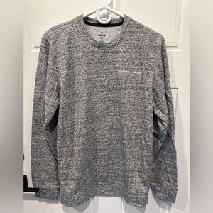 Under Armour Men's Heathered Gray Lightweight Crewneck Sweatshirt